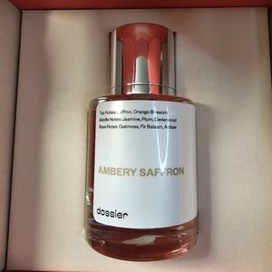 Dossier perfume AMBERY SAFFRON